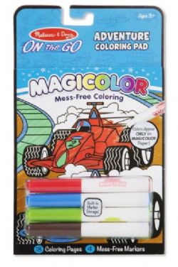 *** MELISSA AND DOUG - CAHIER DE COLORIAGE MAGICOLOR - JEUX ET AVENTURE